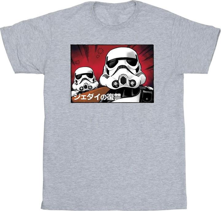 Immagine prodotto Star Wars Stormtrooper Japanese Maglietta Uomo (4XL)