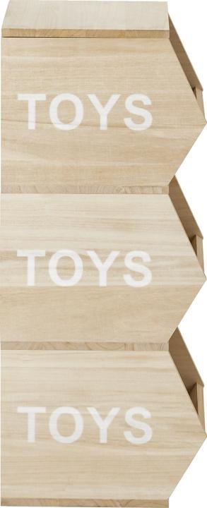 Immagine prodotto Vertbaudet Scaffale per la cameretta dei bambini "Giocattoli", 3 scomparti