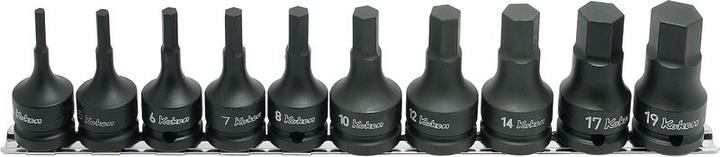 Koken Hexagon impact head set RS14012M (10 mm, 12 mm, 17 mm, 19 mm, 14 mm)
