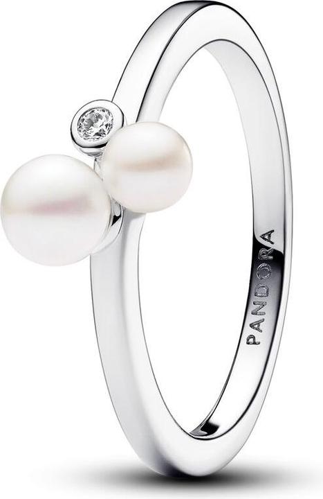 Pandora Duo Behandelte Süsswasserzuchtperlen Ring