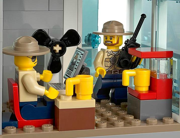 Image du produit LEGO City Le poste de police des marais (60069, LEGO City)