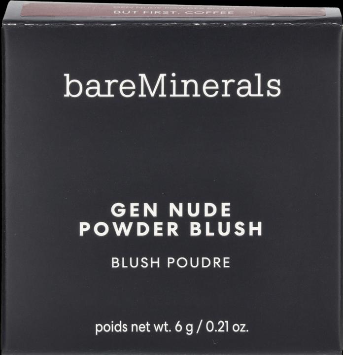 Actual product image Bare Minerals Bareminerals Gen Nude Powder Blush But First, Coffee - 6g