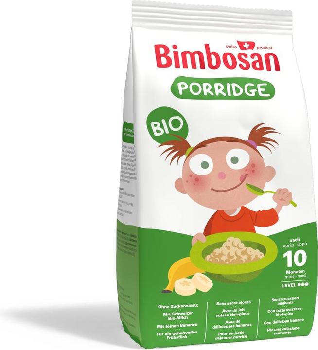 Actual product image Bimbosan Organic porridge (400 g)