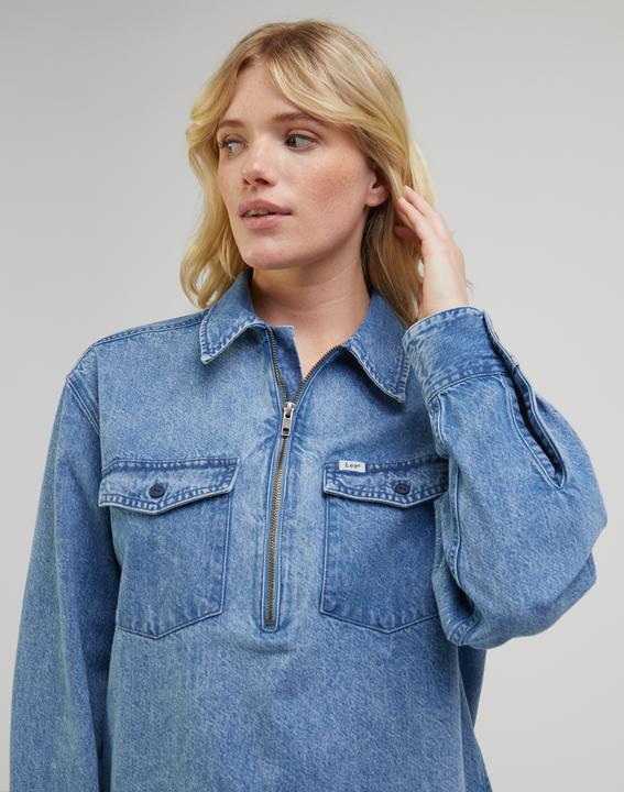 Immagine prodotto Lee Camicia con zip Popover (S)