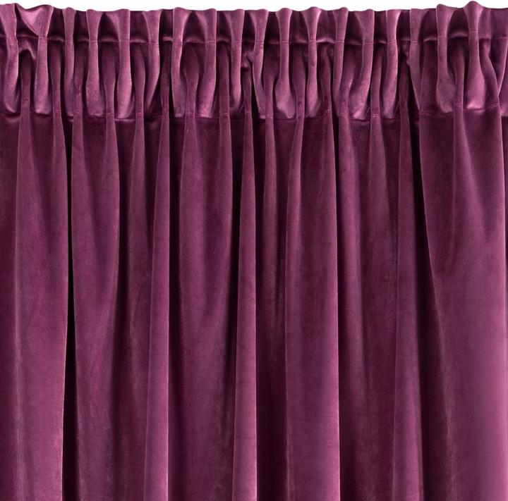 Image du produit Eurofirany Rideau de nuit en velours doux DIVA LINE RIA 140X270 cm, bande / tunnel / crochets, 300 g (140 x 270 cm)