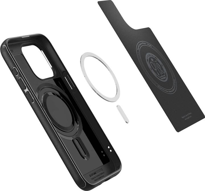 Produktbild Spigen Mag Armor iPhone 15 Pro 6.1" MagSafe czarny/matte black (Apple iPhone 15 Pro)
