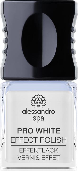 Alessandro Spa - Pro White Nail Effect Polish (Transparent, Gel-Effekt Nagellack)