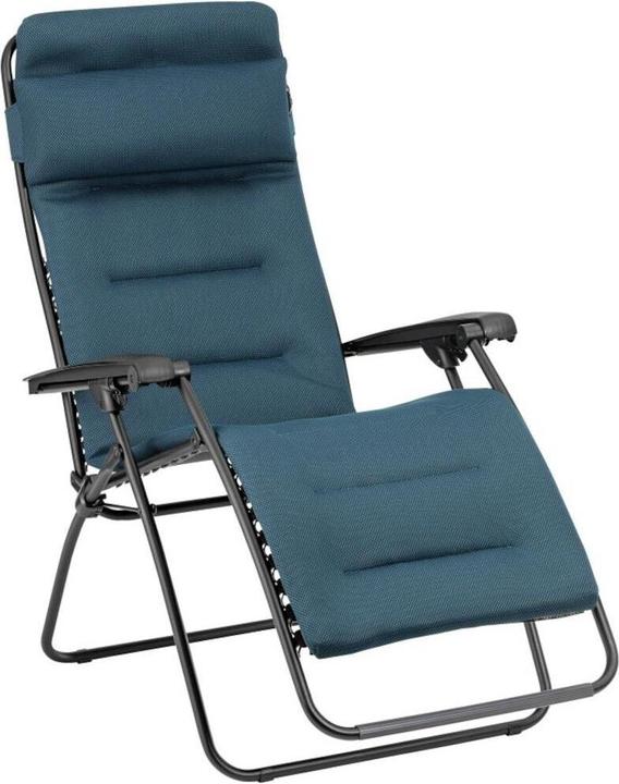 Lafuma Lettino relax imbottito a gravità zero Rsx Clip AirComfort Blu Corallo