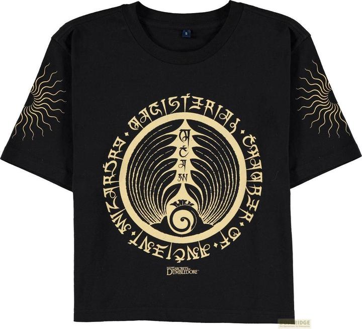 Difuzed Warner - Fantastic Beasts - Women's cropped Short Sleeved T-shirt - L (L)