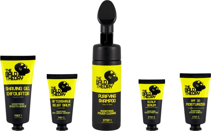 Produktbild The Bald Theory 5er Set (Flüssiges Shampoo)