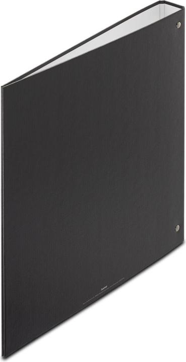 Produktbild Hama Ordner mit 4-Ring Combi-Mechanik, 39 mm Rückenbreite, Schwarz (A4, 39 mm, 1 Stück)