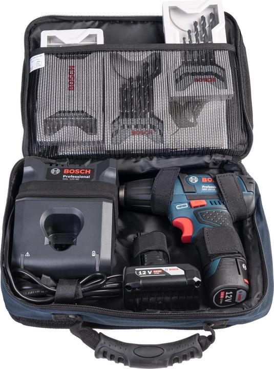 Image du produit Bosch Professional GSR 10,8-2-LI Set (Fonctionnement sur batterie)
