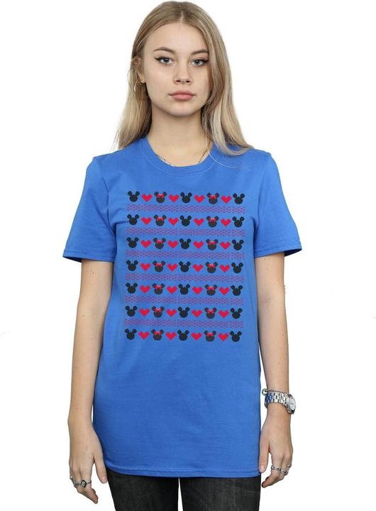 Produktbild Disney Mickey And Minnie Christmas Hearts TShirt (S)