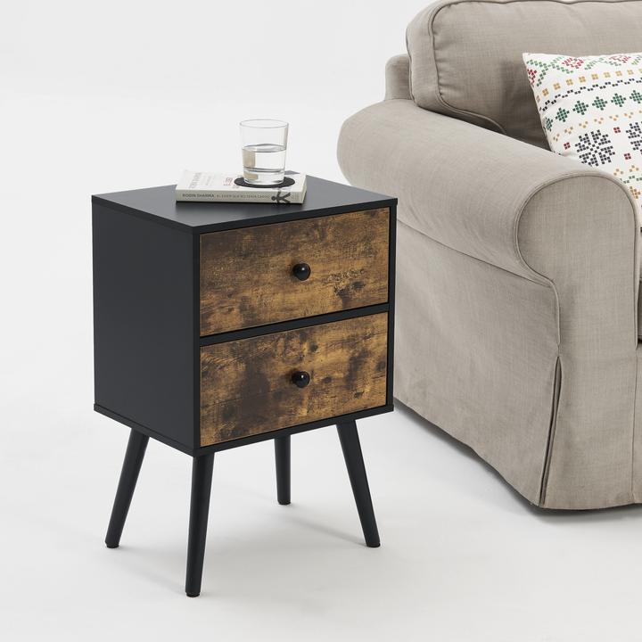 Actual product image En.Casa Bedside table