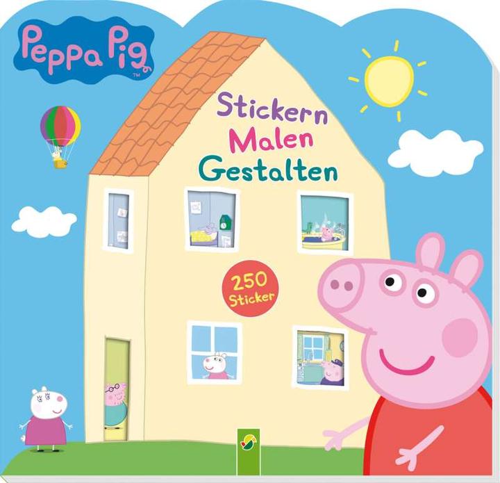 Produktbild Peppa Pig Stickern Malen Gestalten