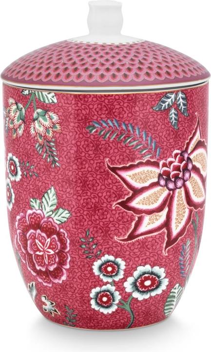 Immagine prodotto PIP Studio Barattolo per la conservazione del Flower Festival rosa scuro da 1,5 litri (1.50 l)