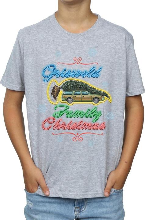 Actual product image National Lampoon´s Vacation Boys Griswold Family Christmas T-Shirt (152, 158)