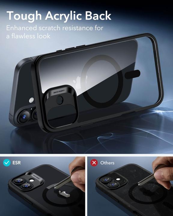Actual product image ESR Classic Hybrid HaloLock Case (Apple iPhone 16)