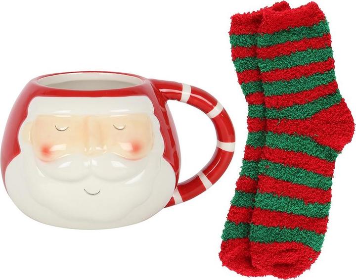Immagine prodotto Something Different Set di tazze con design natalizio di Babbo Natale (1 x)