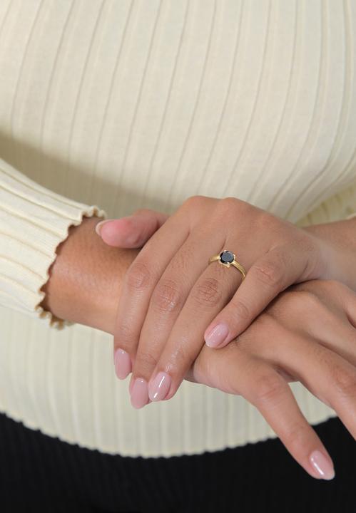 Produktbild Elli Ring Solitär Klassisch Zirkonia 925 Sterling Silber (54, 925 Silber)