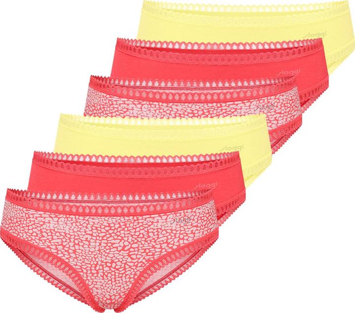 Produktbild Sloggi 6er Pack GO Crush Hipster (L, 6er Pack)