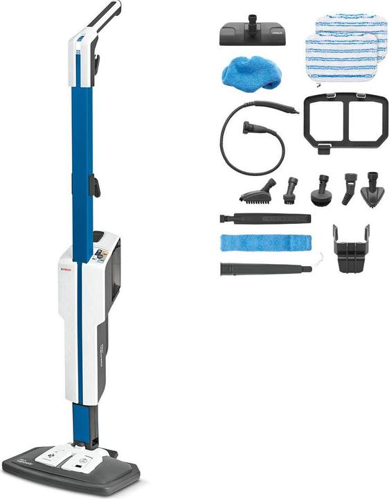 Actual product image Polti Vaporetto SV620, Blue, 15 Accessories (1500 W)