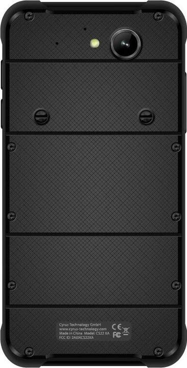 Produktbild Cyrus CS22 XA (16 GB, Black, 4.70", Dual SIM, 13 Mpx, 3G)