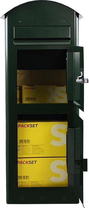 Actual product image SafePost 80 Parcel letterbox green
