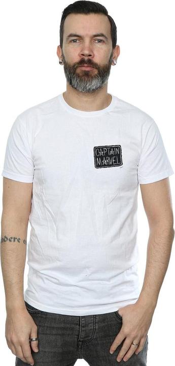 Immagine prodotto Captain Breast Patch Maglietta Uomo (3XL)