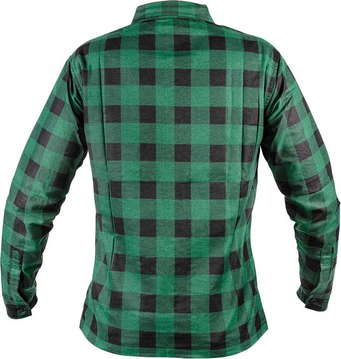 Immagine prodotto Neo Camicia di flanella, verde, taglia S (S)