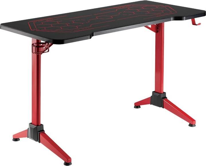 LogiLink Bureau de jeu avec motif géo-nid d'abeille