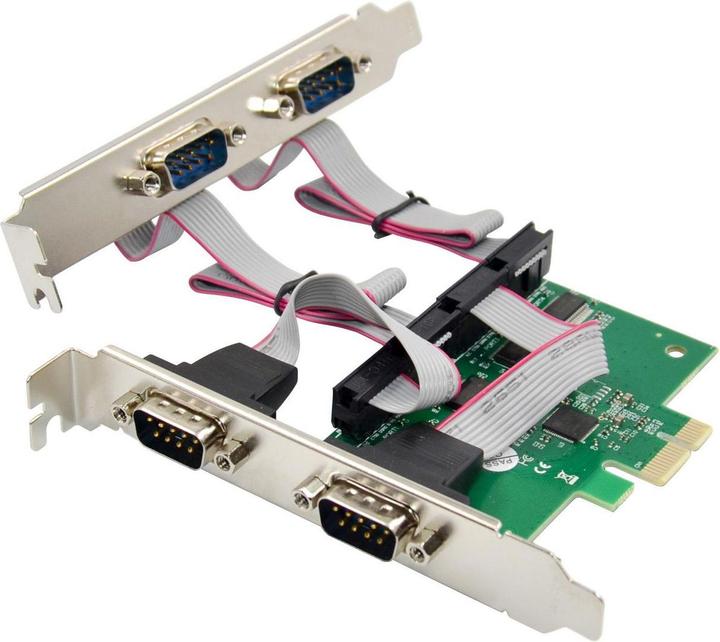 Immagine prodotto MicroConnect PCI-E AX99100 4S DB9 RS232