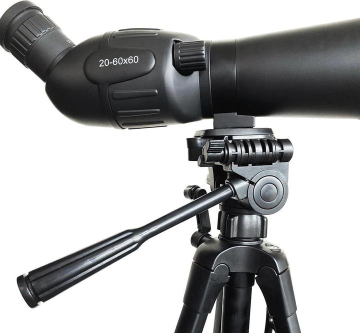Actual product image Nedis Spotting scope Magnification range: 20-60 Diameter of objective lens: 60 mm Field of view: 38 m Diop