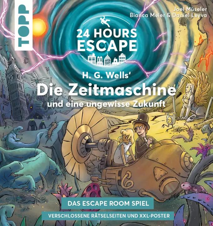Produktbild 24 HOURS ESCAPE – Das Escape Room Spiel – Die Zeitmaschine (Deutsch)