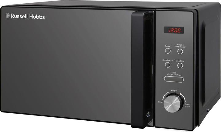 Actual product image Russell Hobbs RHM2076B – 20-Liter-Digitale Mikrowelle, 800 W, Schwarz (CH plug, 20 l)