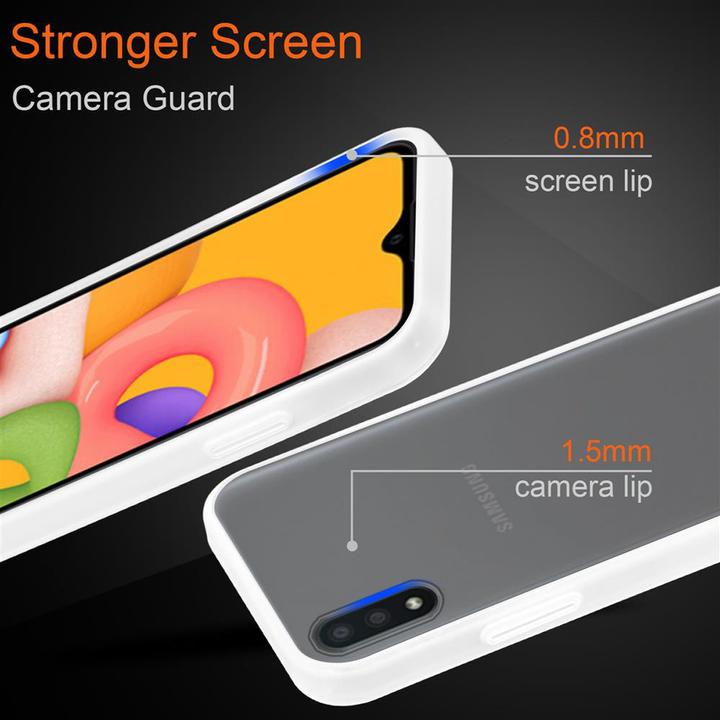 Actual product image Cadorabo Hybrid Matt Cover (Samsung Galaxy A01)
