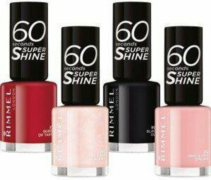 Image du produit Rimmel London 60 SECONDS super shine #230 8 ml (230 Mauve To The Music, Vernis couleur)
