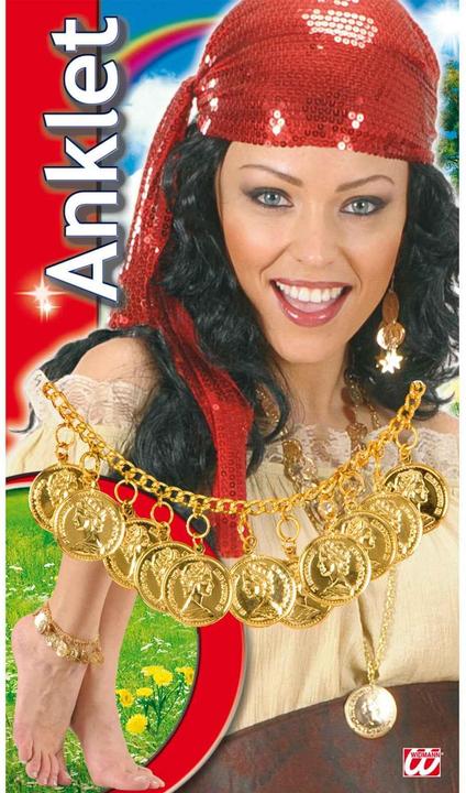 Actual product image Widmann Fortune teller foot jewellery