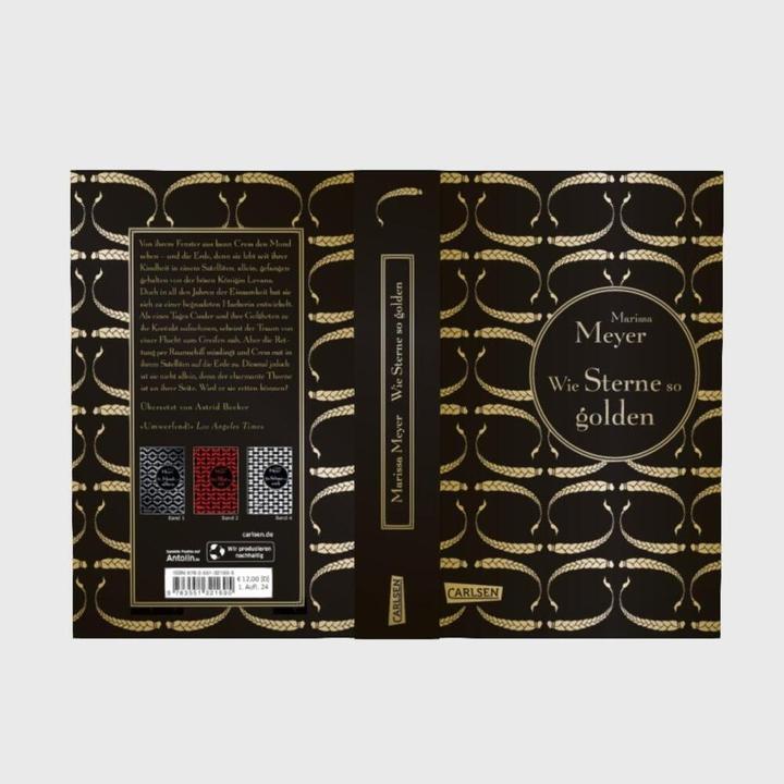 Actual product image The Luna Chronicles 3: Like stars so golden (Marissa Meyer, German)