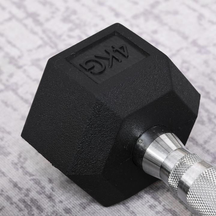 Actual product image Homcom Hexagon dumbbell set of 2 (2 x 4 kg)