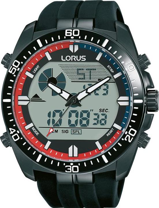 Actual product image Lorus Sports (Digital watch, Analogue wristwatch, 46 mm)