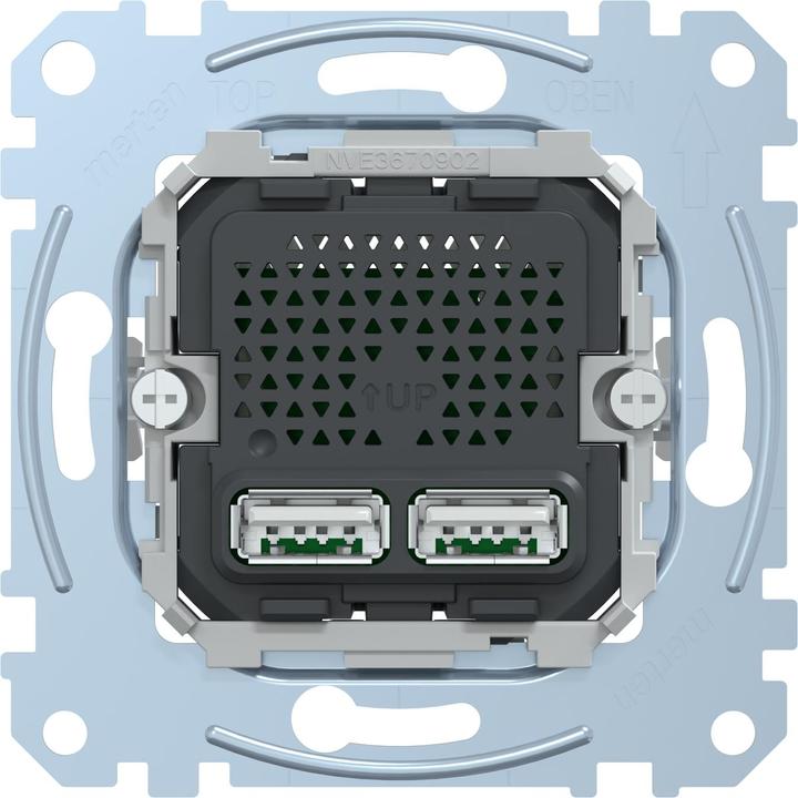Produktbild Schneider Electric USB-Ladestation-Einsatz MTN4366-0100 (0.10 W)