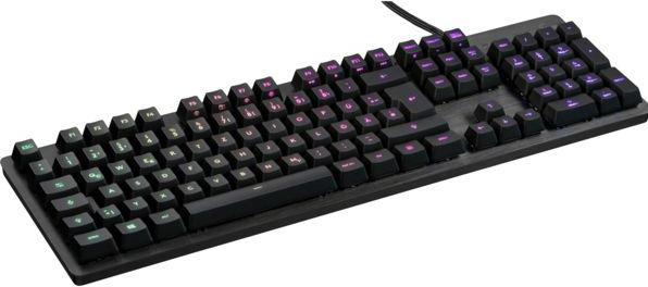 Produktbild Logitech G Mechanische Gaming-Tastatur G512 mit Kabel, USB 2.0, QWERTZ, Carbon, RGB (DE, Kabelgebunden)