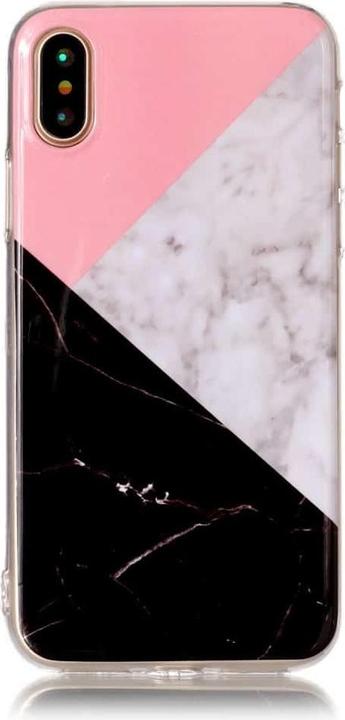 Image du produit Ueli Express iPhone XS / X Coque en caoutchouc TPU aspect marbre BWP (Apple iPhone XS, Apple iPhone X)