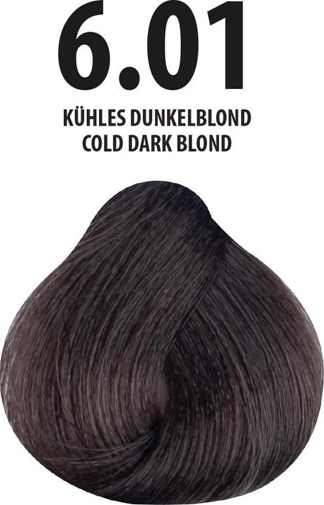 Immagine prodotto FemMas 6.01) Colore per capelli biondo scuro freddo 100ml (Biondo scuro fresco 100ml)