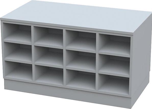 Produktbild kaiserkraft Sitover-Garderobenbank (136 cm, 62 cm)