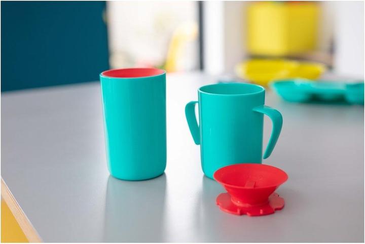 Image du produit Tommee Tippee 360 ° Eleiflow Cup avec poignées de 200 ml, rose, 1 pièce