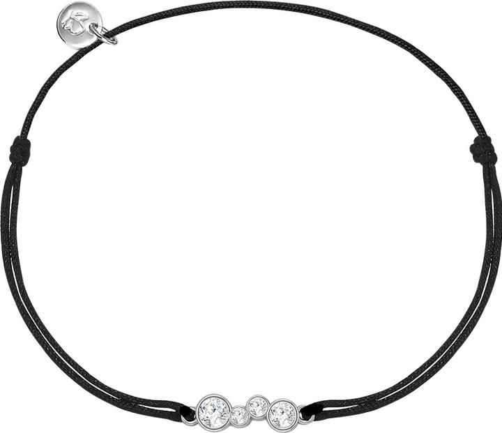 Glanzstücke München Damen Sterling Silber Zirkonia silber 15,0 - 22,0 cm, flexibel einstellbar - 26667 (22 cm, 925er Silber)