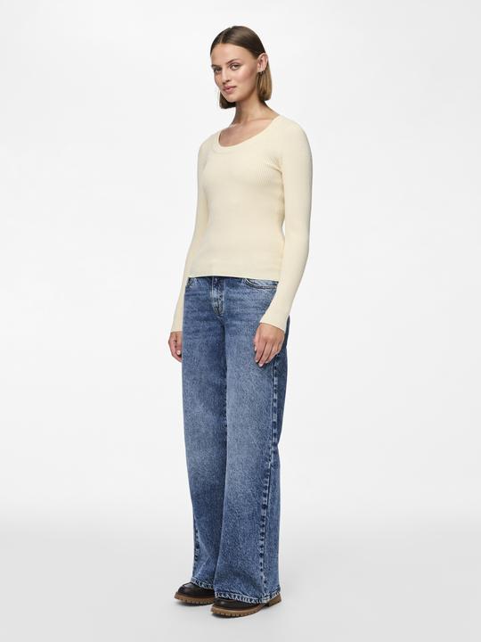 Actual product image Pieces Pcmira Ls U-Neck Knit Noos Bc (L)