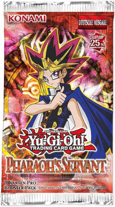 Immagine prodotto Yu-Gi-Oh Booster del Servitore del Faraone 25° Anniversario -! - IT (Tedesco, Display del booster)